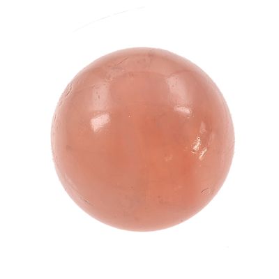 Rosenquarz 54,50ct.,Durchmesser 20mm