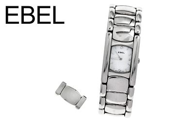 Ebel Beluga Quarz Edelstahl, ohne Box und ohne Papiere