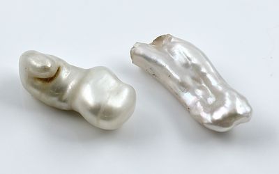 Barockperlen 2 Stück 5,70 ct.