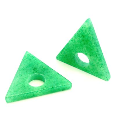 Aventurin Paar 17,76 ct. 21,89 x 23,07 x 2,86 mm