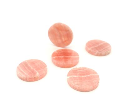 Konvolut Rodochrosit 5 Stück 85,51 ct. 19,86 x 3,07 mm