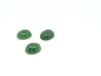 Konvolut Moosachat 3 Stück 8,41 ct. 10,16 x 8,13 x 4,31 mm