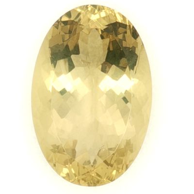 Lemonquarz Oval zu 34,33 ct., Länge 27,26 mm, Breite 18,08mm ,Höhe 12,35 mm