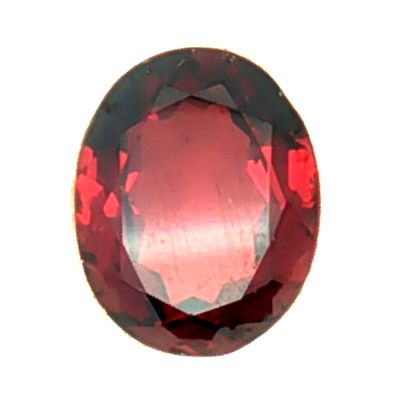 Granat zu 6,21 ct., Länge 12,70 mm, Breite 10,04 mm, Höhe 5,08 mm