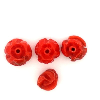 Korallen Gravur Konvolut 4 Stk. zu 7,89 ct. Korallen Gravur Konvolut 4 Stk. zu 7,89 ct.