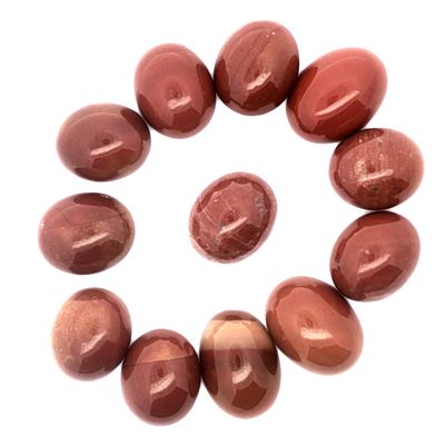 Blut Jaspis Konvolut 53,25 ct.