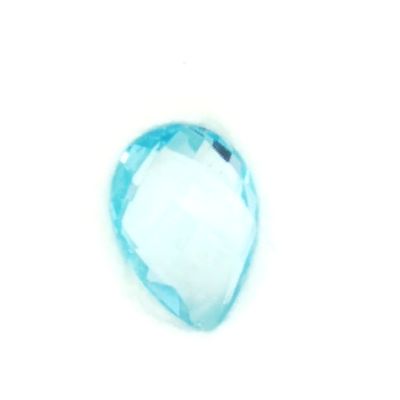 Topas sky blue zu 2,24 ct., Länge 9,92 mm, Breite 6,94 mm, Höhe 4,13 mm