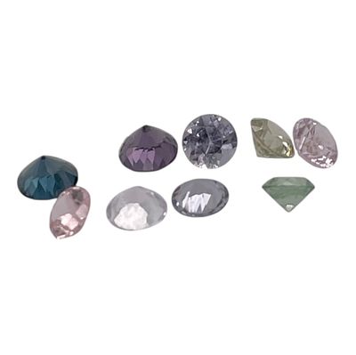 Spinell Konvolut 9 Stk. zu 1,18 ct.
