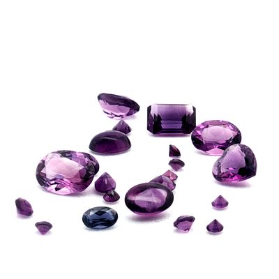 Amethyst Konvolut 9,32 ct.