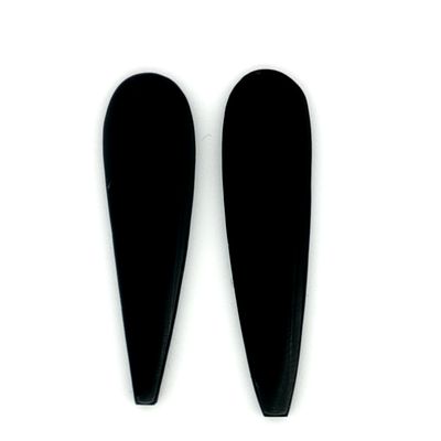 Onyx Paar 15,84 ct. 36,00 x 9,28 x 2,90 mm