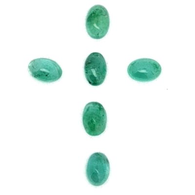 Smaragd Konvolut 6 Stk. 2,96 ct.