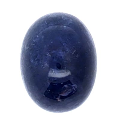 Tansanit 19.44 ct.. Laenge 16.92 mm. Breite 12.98 mm. Hoehe 9.90 mm