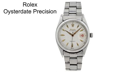 Rolex Oysterdate Precision Ref. 7835 Automatik Edelstahl, ohne Box und ohne Papiere
