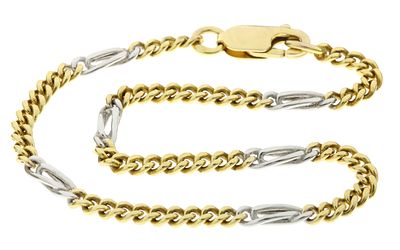 Armband 4,31g 333/- Gelbgold und Wei&szlig;gold, L&auml;nge ca. 19 cm. Armband 4,31g 333/- Gelbgold und 