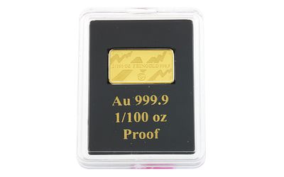 Goldbarren 1/100 Unze 0,31g 999/- Gelbgold
