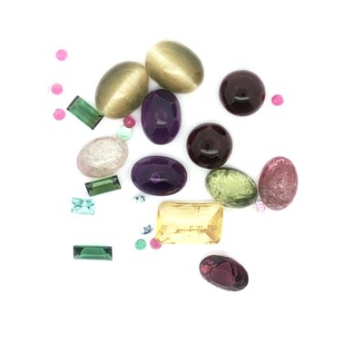 Diverses Edelstein Konvolut 12,22 ct.