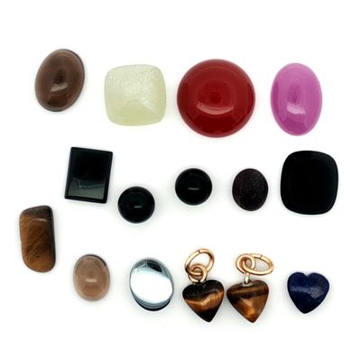 Diverses Edelstein Konvolut 59,67 ct.