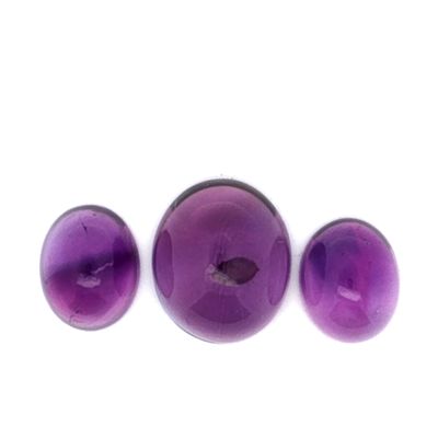 Amethyst Konvolut 3 Stk. 12,98 ct.