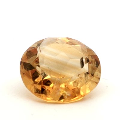 Citrin 6,05 ct., L&auml;nge 13,0 mm, H&ouml;he 6,96 mm