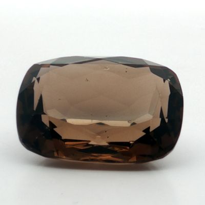Rauchquarz zu 20,41ct., L&auml;nge 20,09 mm, Breite 15,06 mm, H&ouml;he 9,72 mm
