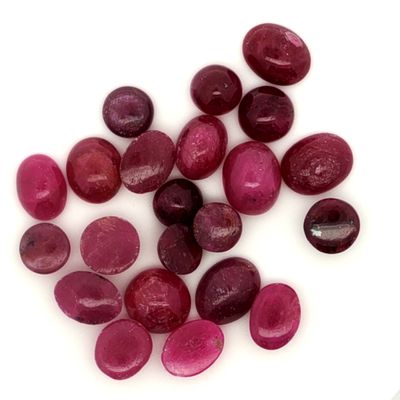 Rubin Konvolut 42,07 ct.