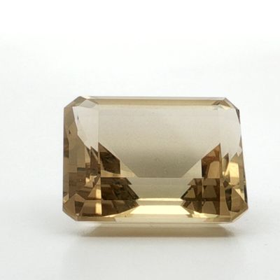 Rauchquarz zu 11,54 ct., L&auml;nge 14,80 mm, Breite 13,03 mm, H&ouml;he 8,19 mm