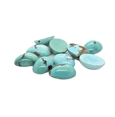 T&uuml;rkis Konvolut 10 Stk. 16,36 ct.