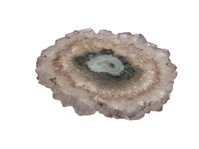 Farbsteinscheibe ca. 4,32 g, ca. L&auml;nge 2,9 x Breite 2,6 x H&ouml;he 0,3 cm