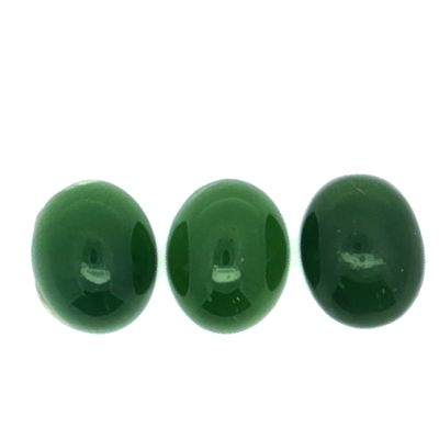 Konvolut Moosachat 3 St&uuml;ck 8,41 ct. 10,16 x 8,13 x 4,31 mm