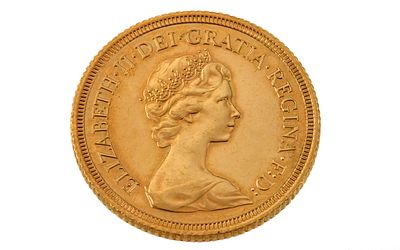 Goldm&uuml;nze Sovereign 7,99g 916/- Gold 1978. Goldm&uuml;nze Sovereign 7,99g 916/- Gold 1978