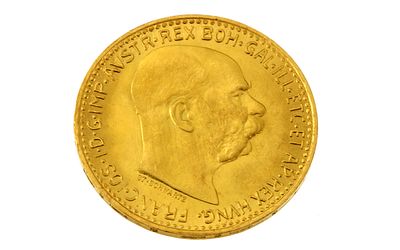 Goldm&uuml;nze 10 Kronen 3,38g 900/- Gelbgold 1912. Goldm&uuml;nze 10 Kronen 3,38g 900/- Gelbgold 1912