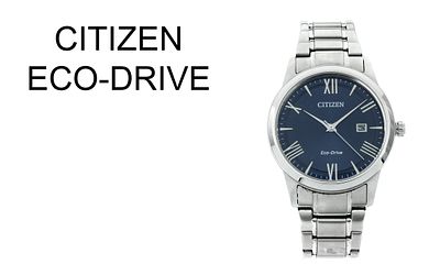 Citizen Eco-Drive Quarz Edelstahl, ohne Box und ohne Papiere
