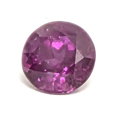 Rhodolith zu 2,29 ct., L&auml;nge 7,53 mm, Breite 7,43 mm, H&ouml;he 5,46 mm