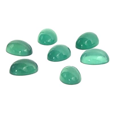 Gr&uuml;nachat Konvolut zu 5,11 ct.
