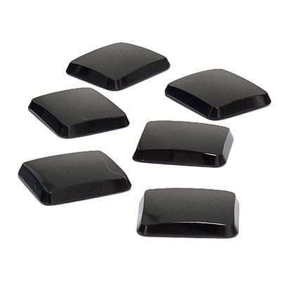Onyx Konvolut 6 Stk. zu 26,84 ct. 14,00 x 12,00 mm