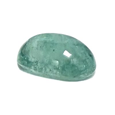 Smaragd zu 0,95 ct., L&auml;nge 7,60 mm , Breite 4,49 mm, H&ouml;he 3,46 mm