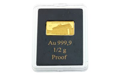 Goldbarren 0,50g 999/- Gelbgold