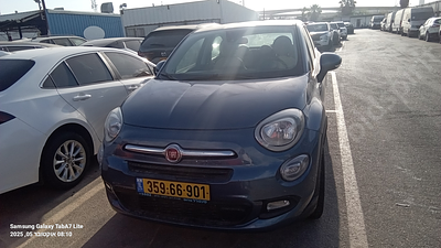 פיאט X500 מודל 2018. . תיבת הילוכים: אוטומטי
מנוע: בנזין, נפח מנוע: 1,368 סמ"ק, הנעה: 4x2 