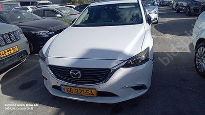 מאזדה 6 מודל 2015. . תיבת הילוכים: אוטומטי
מנוע: בנזין, נפח מנוע: 2,488 סמ"ק, הנעה: 4x2, מפתח: יש.