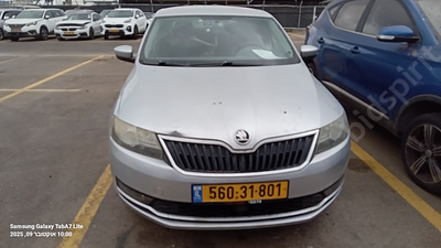 סקודה רפיד מודל 2018. . תיבת הילוכים: אוטומטי
מנוע: בנזין, נפח מנוע: 999 סמ"ק, הנעה: 4x2, מפתח: אין.