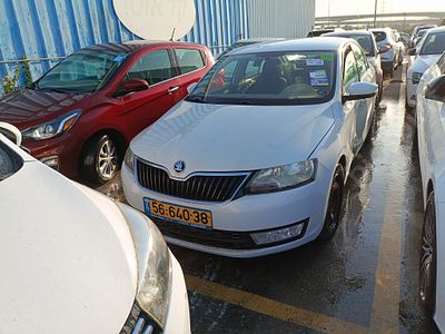 סקודה רפיד מודל 2017. . תיבת הילוכים: אוטומטי
מנוע: בנזין, נפח מנוע: 1,197 סמ"ק, הנעה: 4x2 