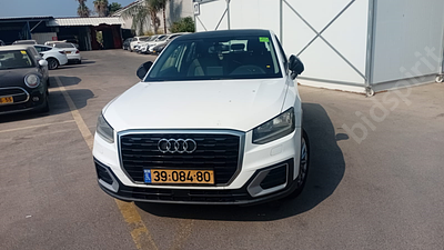 אאודי Q2 מודל 2017. . תיבת הילוכים: אוטומטי
מנוע: בנזין, נפח מנוע: 1,395 סמ"ק, הנעה: 4x2, מפתח: יש.