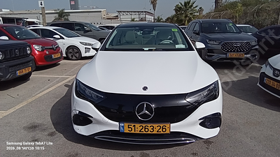 מרצדס EQE300 מודל 2024 (מונית). 34,492 ק"מ