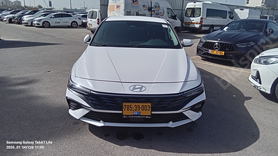 יונדאי אלנטרה HEV היבריד מודל 2024. 63,883 ק"מ, יד שנייה. מחיר מחירון: ₪144,000