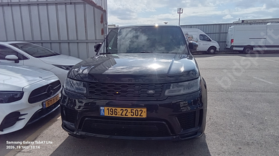 לנד רובר ריינג׳ רובר ספורט היבריד מודל 2020. 112,137 ק"מ, יד שנייה. תיבת הילוכים: אוטומטי
צבע: 