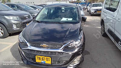 שברולט ספארק מודל 2020. 101,302 ק"מ, יד שלישית. מחיר מחירון: ₪61,440. תיבת הילוכים: אוטומטי 