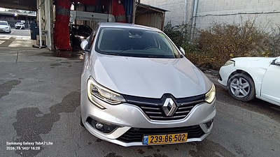 רנו מגאן גרנד קופה מודל 2020. 190,288 ק"מ, יד שנייה. מחיר מחירון: ₪71,000. תיבת הילוכים: 