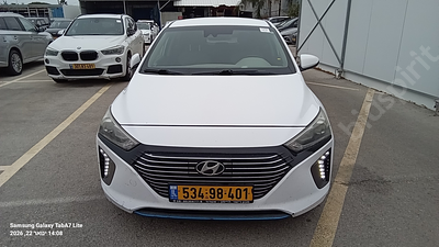 יונדאי איוניק היבריד מודל 2019. 286,821 ק"מ, יד שנייה. מחיר מחירון: ₪82,450. תיבת הילוכים: 