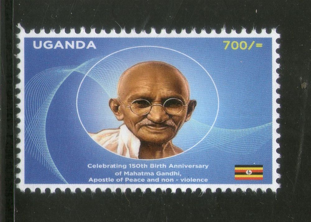 Uganda 2019 Mahatma Gandhi 150th Birth Anniversary 1v MNH