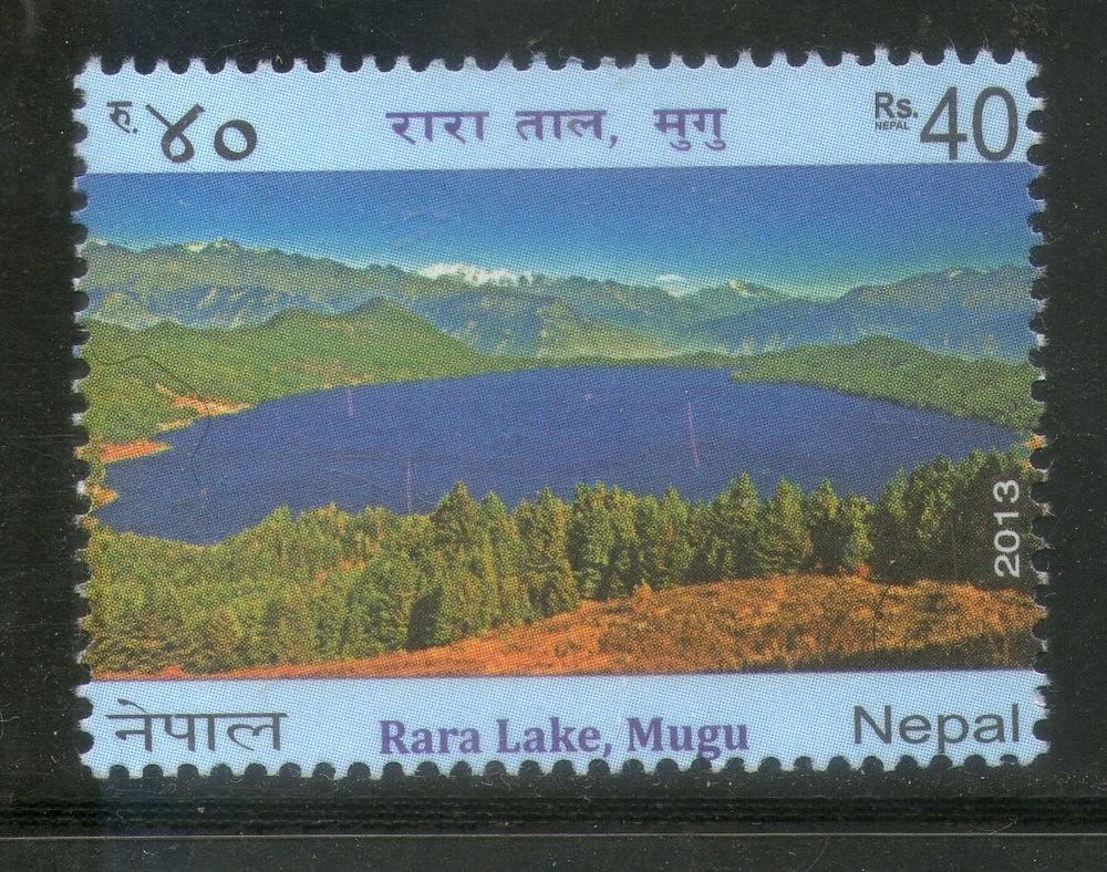 Nepal 2013 Visit Nepal Tourism Rara Lake Mugu Sc 935 MNH